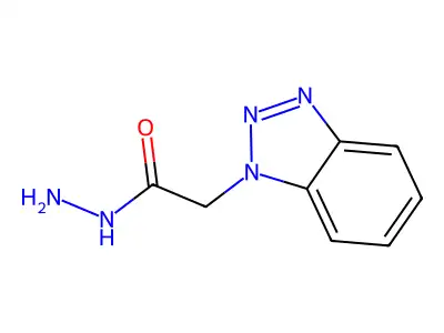 2-(1H-1,2,3-benzotriazol-1-yl)acetohydrazide structure