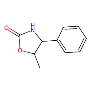 5-Methyl-4-phenyl-2-oxazolidinone structure