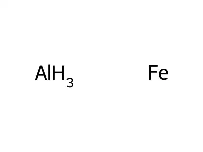 Aluminum, compd. with iron (1:1) structure