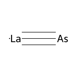 Lanthanum arsenide (LaAs) structure