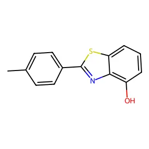 4-Hydroxy-2-(4-methylphenyl)benzothiazole structure