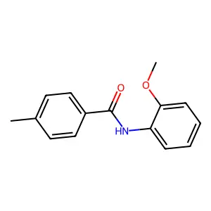 N-(2-methoxyphenyl)-4-methylbenzamide structure