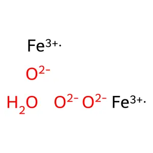 水合氧化铁 structure