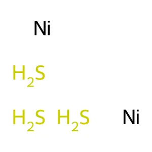Nickel sulfide (Ni2S3) structure