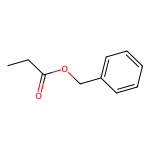 丙酸苄酯 structure