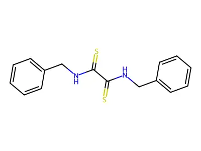 Dibenzylrubeanic acid structure