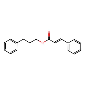 3-苯基丙烯酸-3-苯丙酯 structure