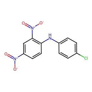 4'-Chloro-2,4-dinitrodiphenylamine structure