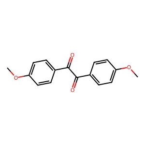 4,4'-Dimethoxybenzil structure