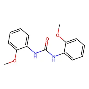 N,N'-bis(2-methoxyphenyl)urea structure
