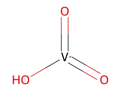 偏钒酸 structure