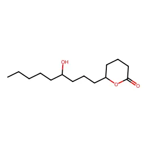 9-羟基-γ-十四内酯 structure