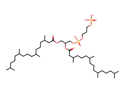 Deoxyphosphatidylglycerol phosphate structure