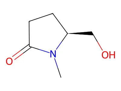5-(Hydroxymethyl)-1-methylpyrrolidin-2-one structure