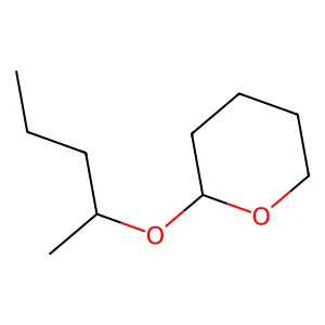 2H-Pyran, tetrahydro-2-(1-methylbutoxy)- structure