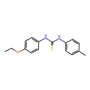 1-(4-Ethoxyphenyl)-3-(4-methylphenyl)thiourea structure
