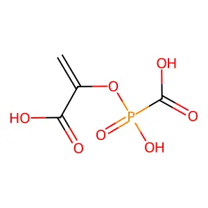 1-Carboxyvinyl carboxyphosphonate structure