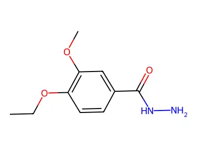 4-Ethoxy-3-methoxybenzohydrazide structure