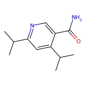 4,6-Diisopropylnicotinamide structure