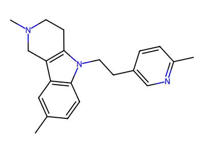 拉曲吡啶 structure