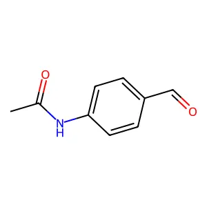 4-Acetamidobenzaldehyde structure