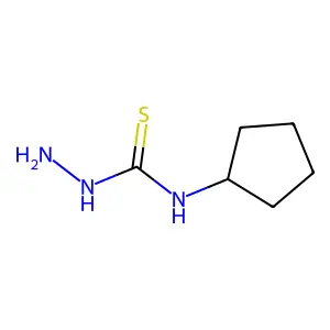 3-Amino-1-cyclopentylthiourea structure