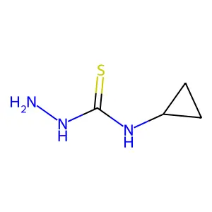 3-Amino-1-cyclopropylthiourea structure