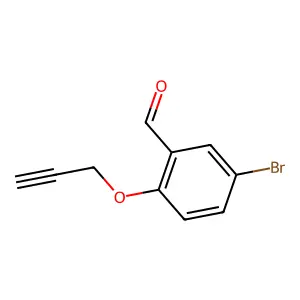 5-Bromo-2-(prop-2-yn-1-yloxy)benzaldehyde structure