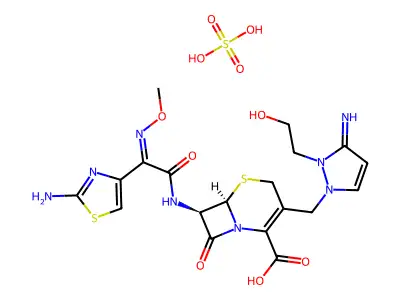 硫酸头孢噻利 structure