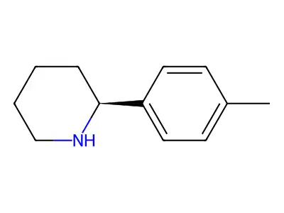 2-(4-Methylphenyl)piperidine structure