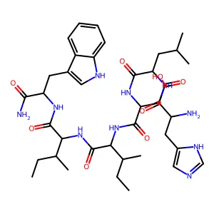 内皮素(16-21)酰胺 structure