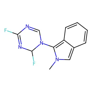 1-(4,6-Difluoro-1,3,5-triazinyl)-2-methylisoindole structure