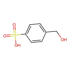 4-(Hydroxymethyl)benzenesulfonic acid structure