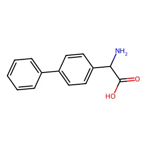 (S)-Amino-biphenyl-4-yl-acetic acid structure