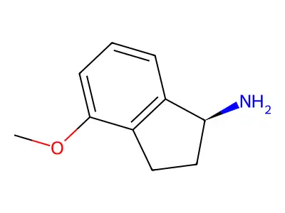 4-Methoxy-2,3-dihydro-1H-inden-1-amine structure