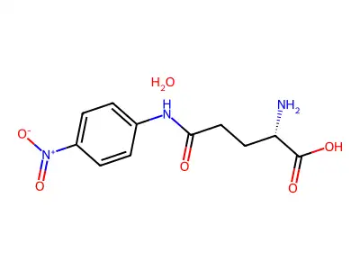 N-(4-Nitrophenyl)glutamine structure