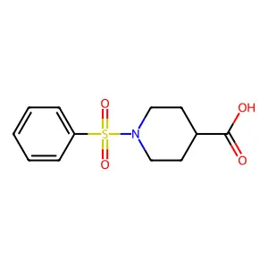 1-(Benzenesulfonyl)piperidine-4-carboxylate structure
