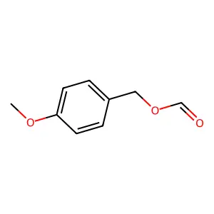4-Methoxybenzyl formate structure