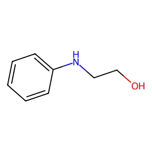 N-(2-Hydroxyethyl)aniline structure