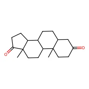 本胆烷二酮 structure
