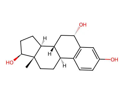 6|A-Hydroxyestradiol structure