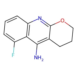 6-Fluoro-3,4-dihydro-2H-pyrano[2,3-b]quinolin-5-amine structure