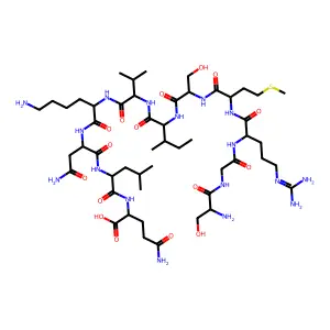 Cholecystokinin 33 (10-20) structure