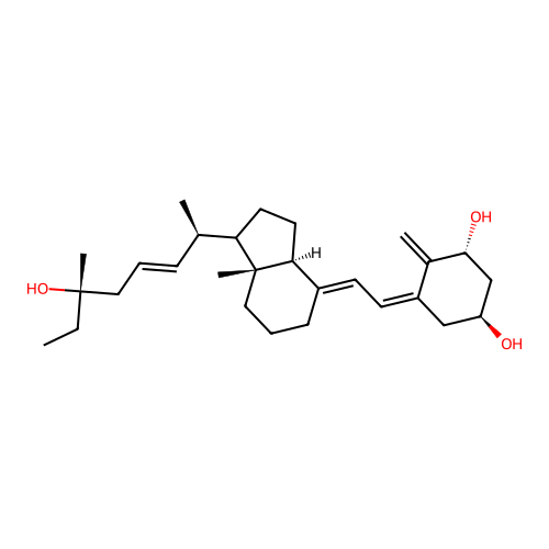 25-dehydro-1,25-dihydroxy-26-methylvitamin D3 structure