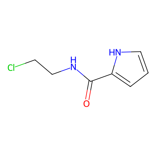 N-(2-氯乙基)-1H-吡咯-2-甲酰胺 structure