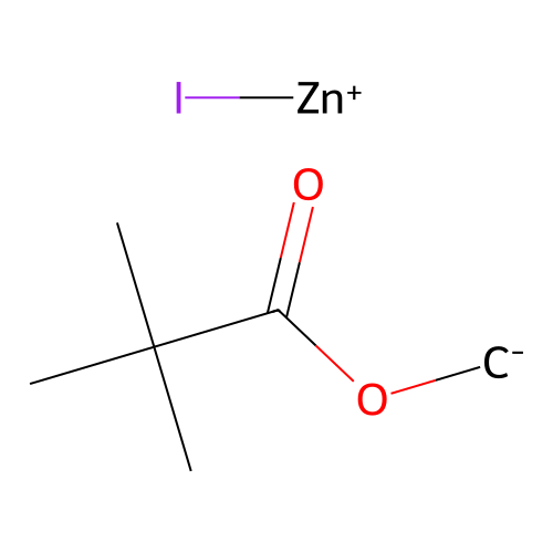 Iodozinc(1+);methanidyl 2,2-dimethylpropanoate structure