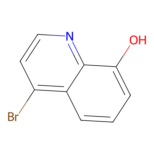 4-Bromo-8-hydroxyquinoline structure