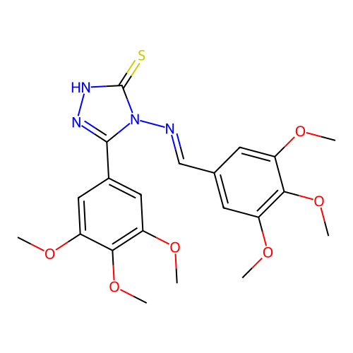 C21H24N4O6S structure