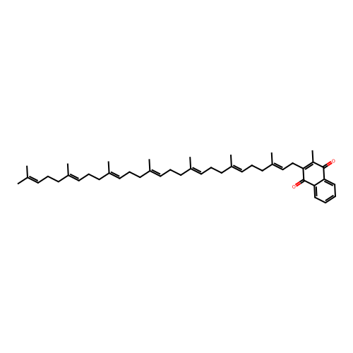 Menaquinone 7 structure