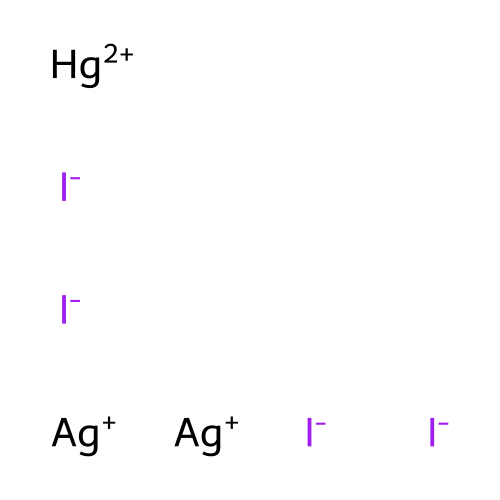 碘化汞银 structure